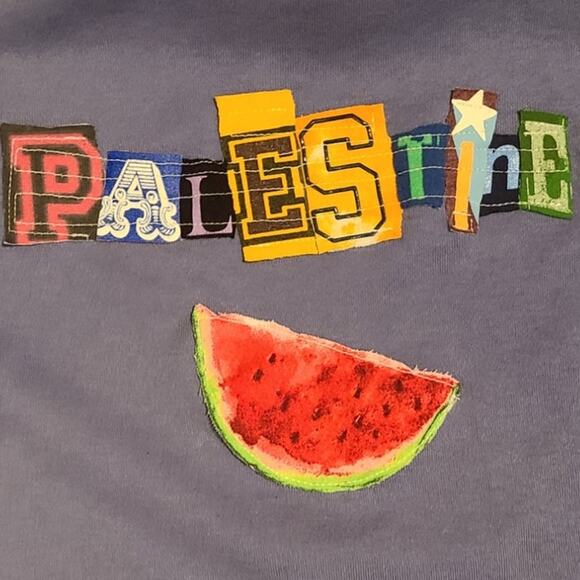 Palestine Rework Upcycle Top - Picture 2 of 4
